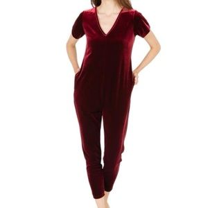 Smash & Tess Velvet Romper